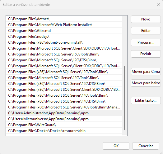 Arquivo:BCC Base de Conhecimento FAQ - Perguntas Frequentes Como resolver o erro Os programas js-yaml no foram encontrados no PATH do sistema do instalar do sistema WEBimage2023-8-24 13 2 28.png