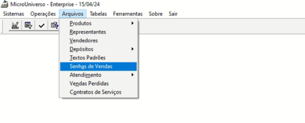Caminho alteração