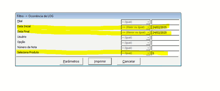 Filtro ocorrencia de logs produto.png
