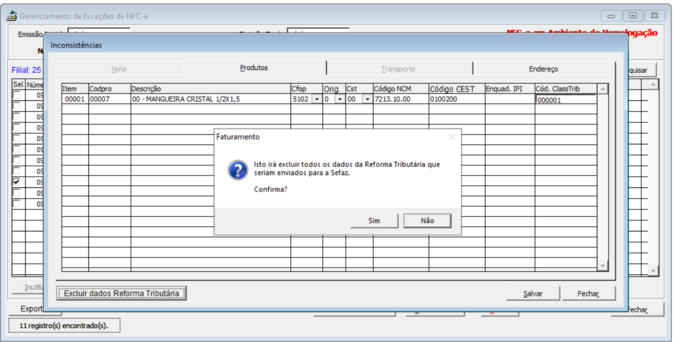 Caminho configuração