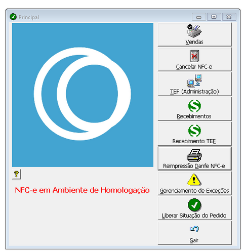 Reimpressão NFC-e