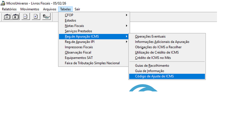 Arquivo:Opção no sistema.png