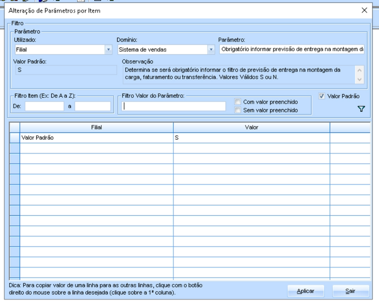 Arquivo:Obrigatório informar previsão de entrega na montagem da carga - Faturamento - Transferência.png
